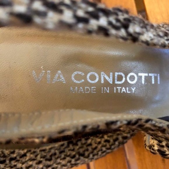 Via Ccndotti High Heel Slingbacks, size 9.5 - Picture 3 of 6